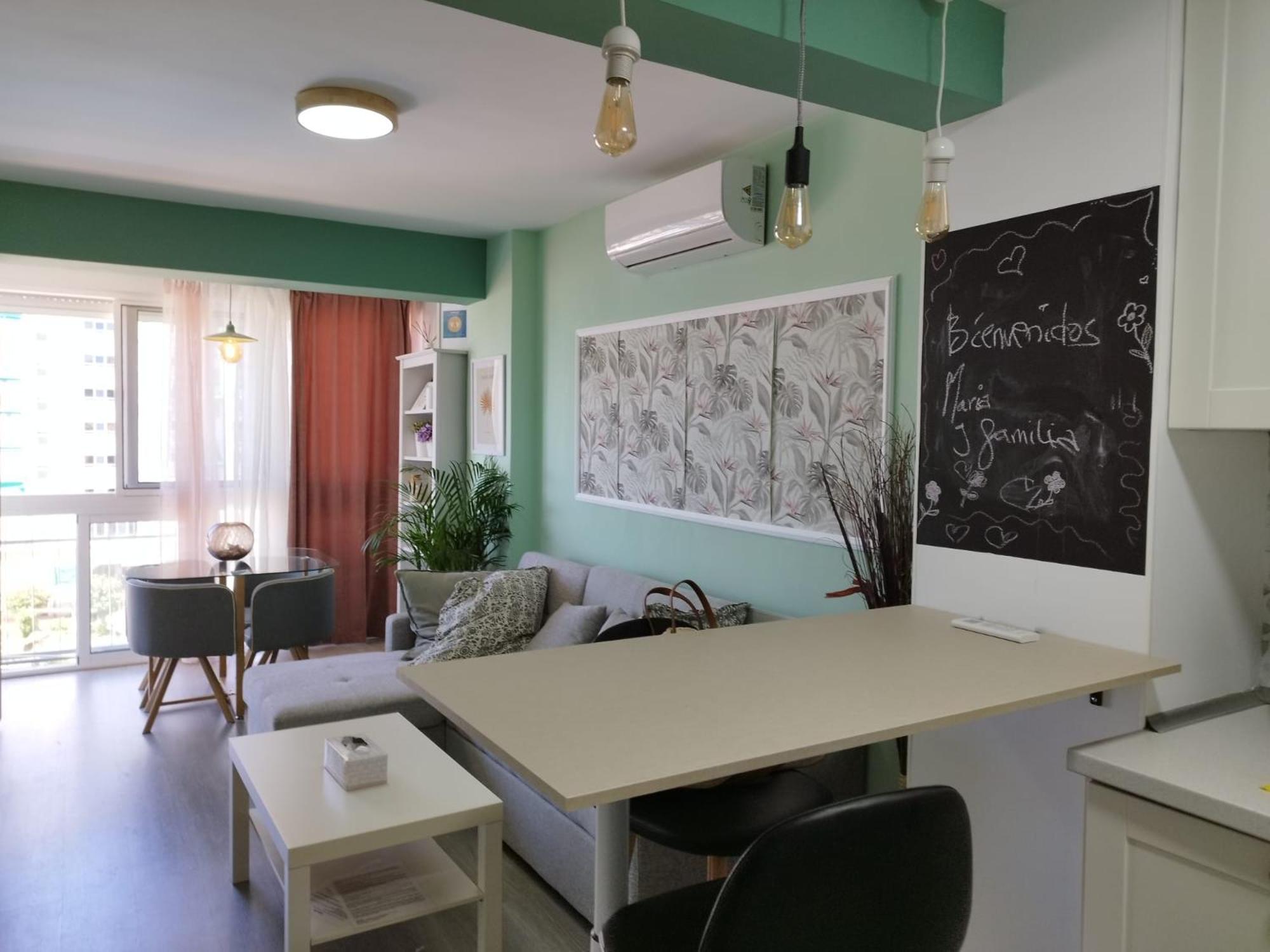 Apartament M1 403 Frontal Al Mar Vistas Terraza Y Wifi Benalmádena Zewnętrze zdjęcie