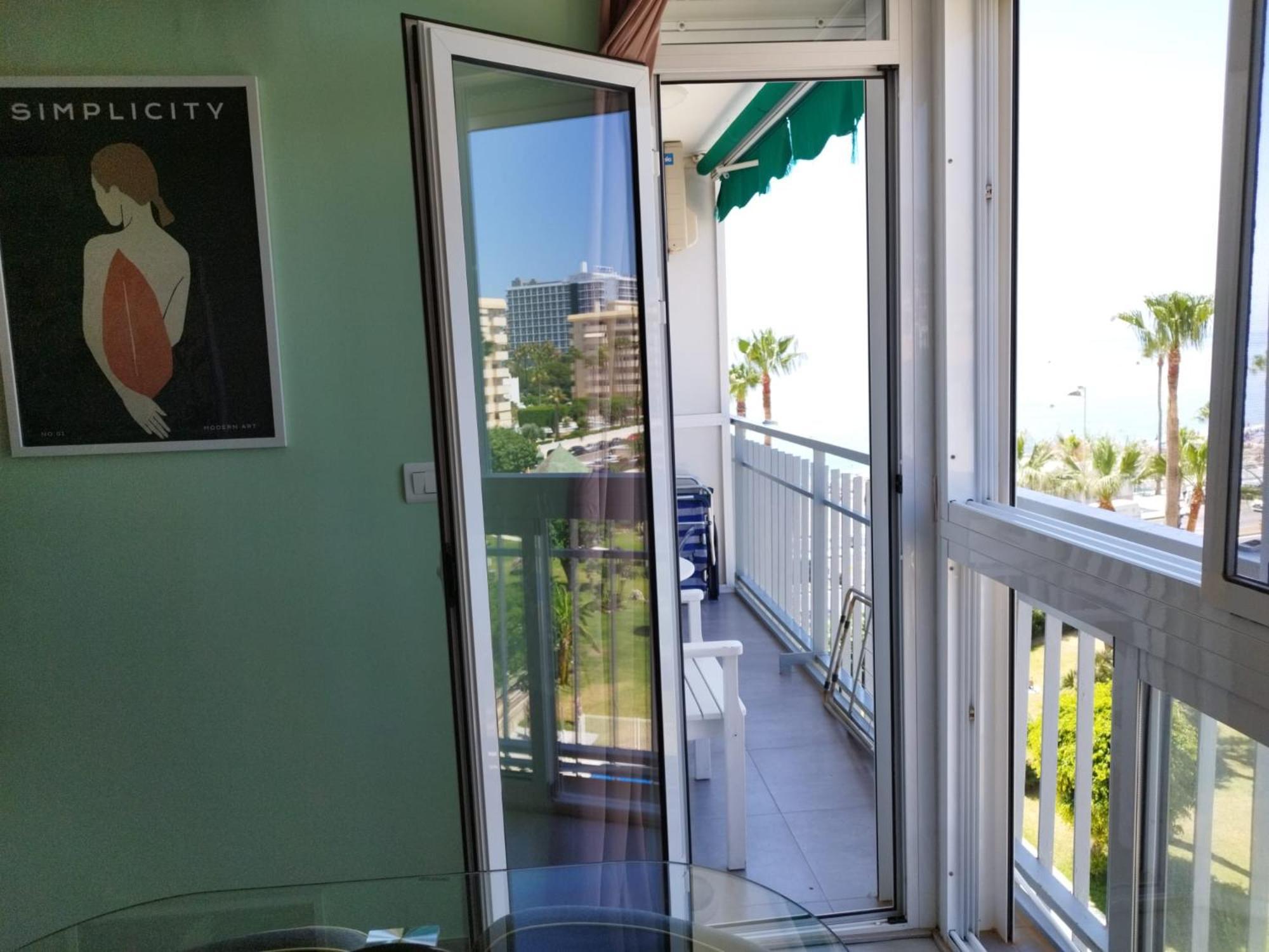 Apartament M1 403 Frontal Al Mar Vistas Terraza Y Wifi Benalmádena Zewnętrze zdjęcie